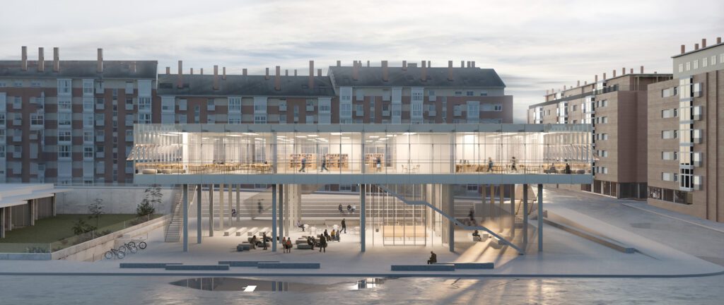 034_Concurso de proyecto para una biblioteca municipales en Las Tablas_Madrid_1