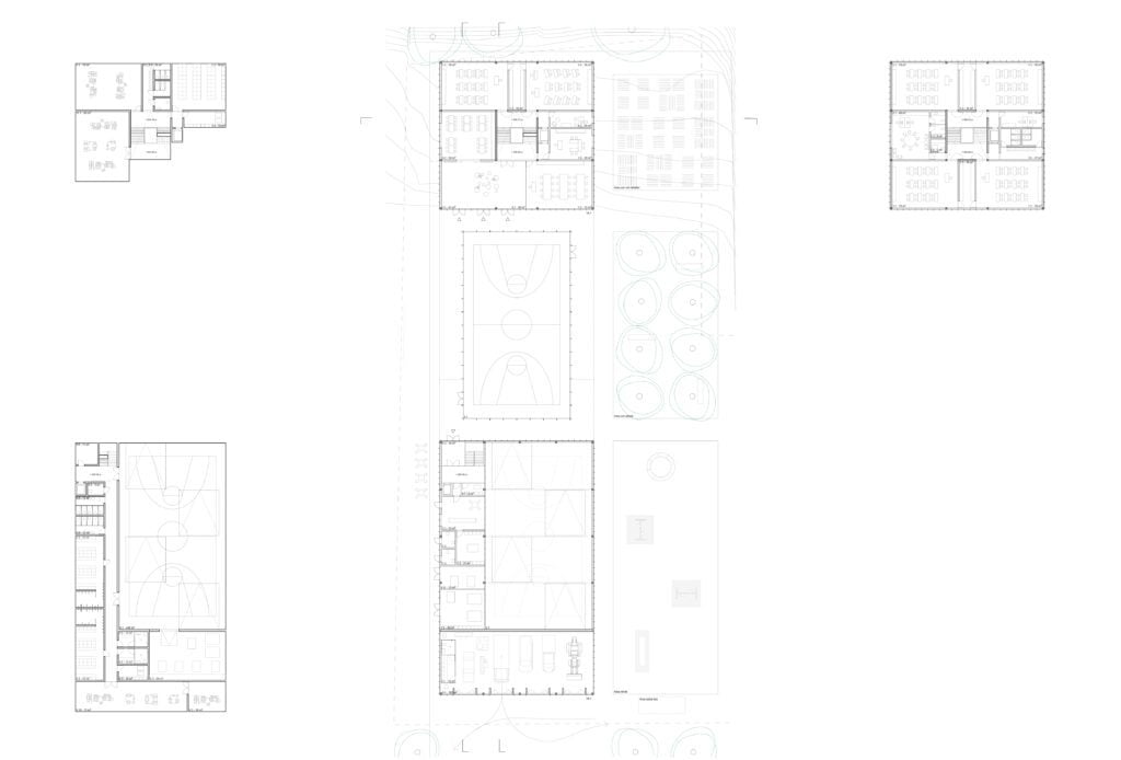 040_Concorso di progetto_Nuova scuola elementare e palestra a Magliaso