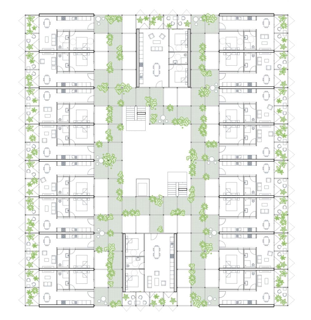 049_Concurso de ideas para un anteproyecto de 38 alojamientos en Es Castell_Menorca